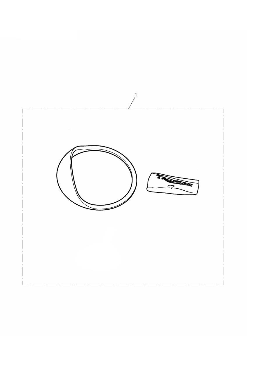 Instrument Visor exploded diagram
