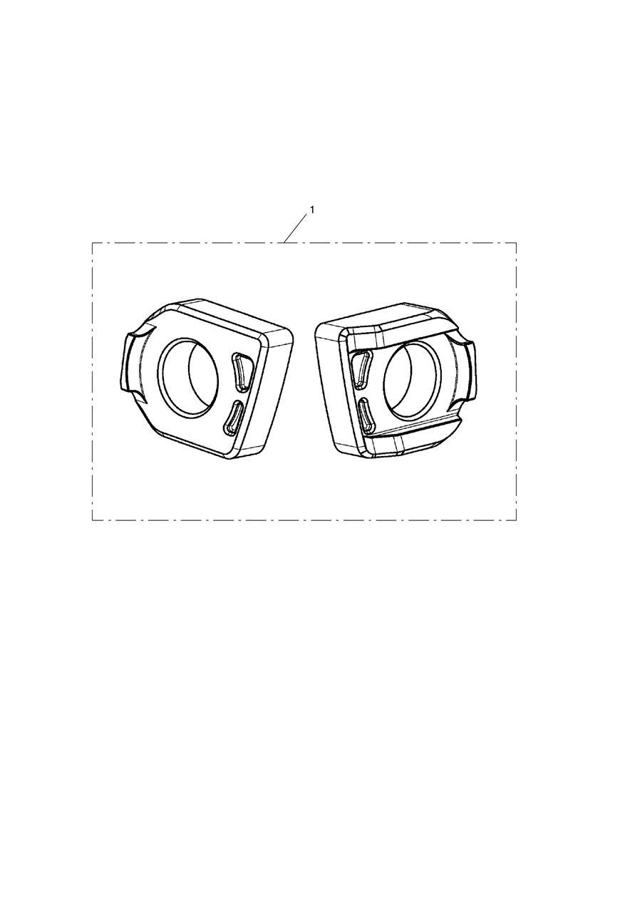 Chain Adjuster Kit, Red exploded diagram