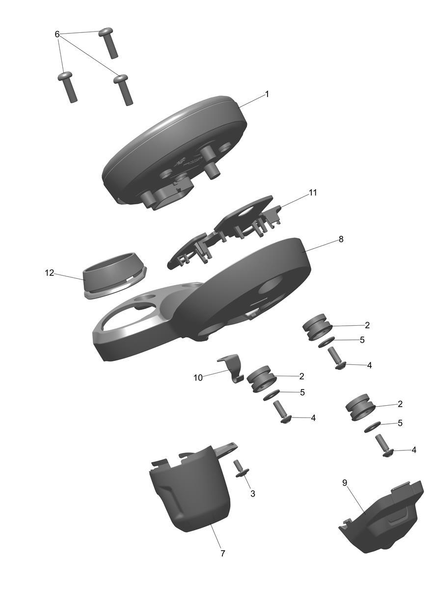 Instruments exploded diagram