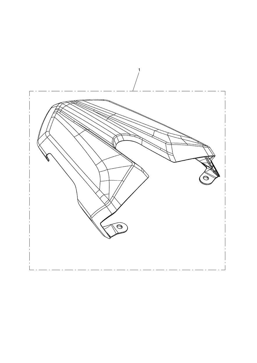 Seat Cowl Kit exploded diagram