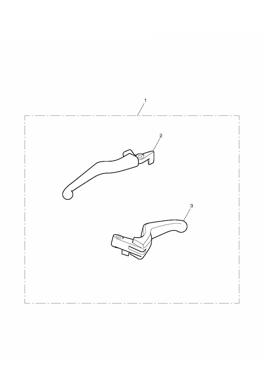 Chrome Levers Kit exploded diagram