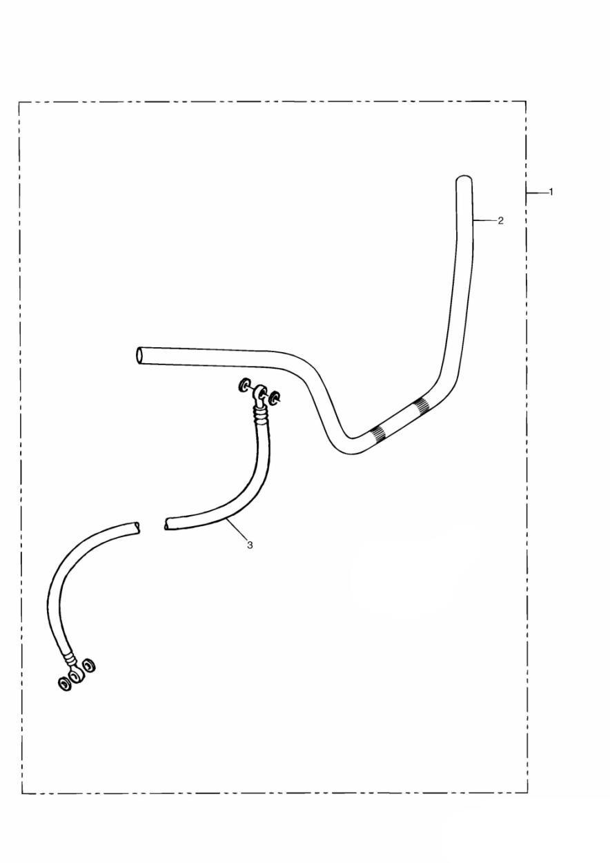 Low Handlebar Kit exploded diagram