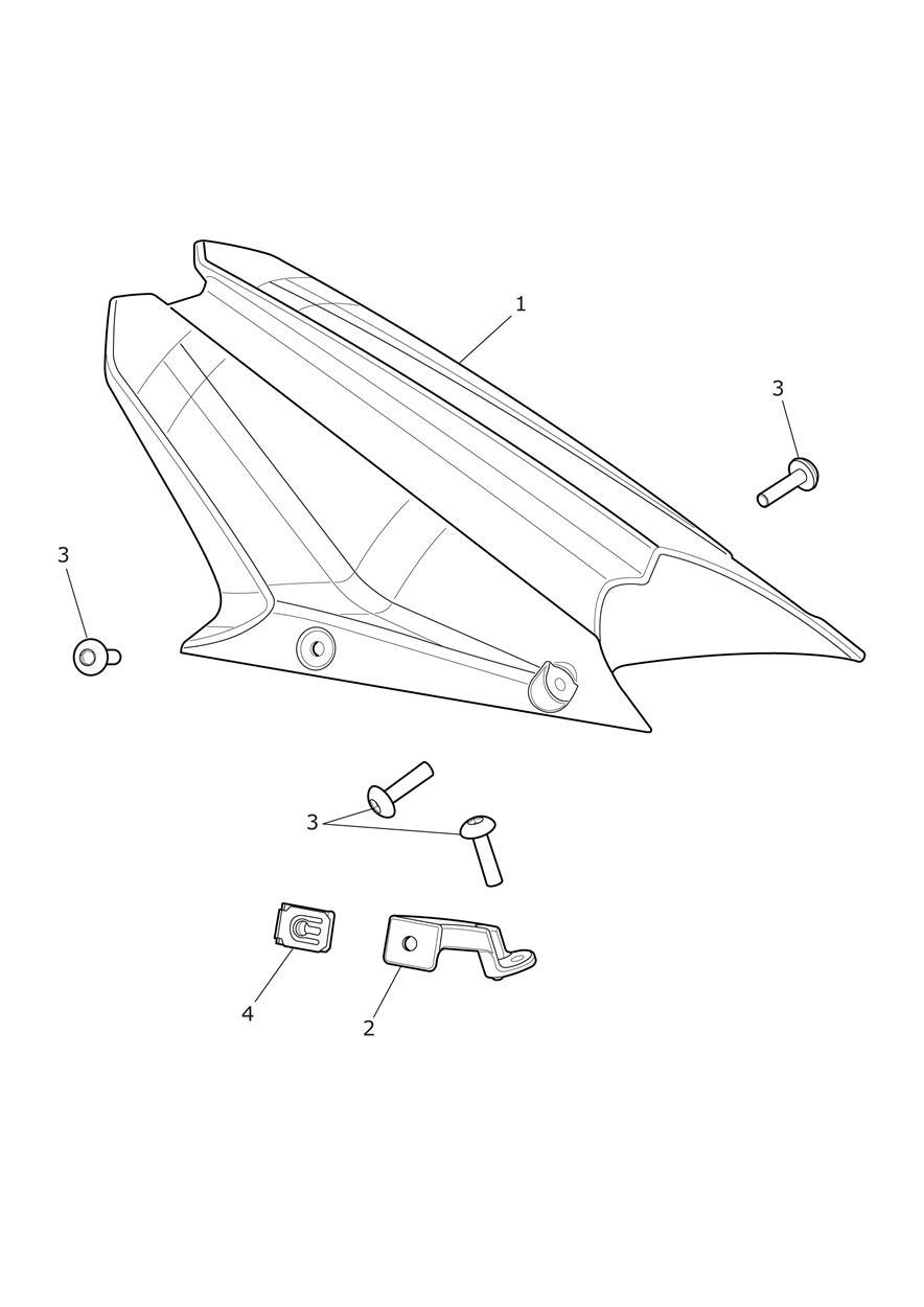 Hugger exploded diagram