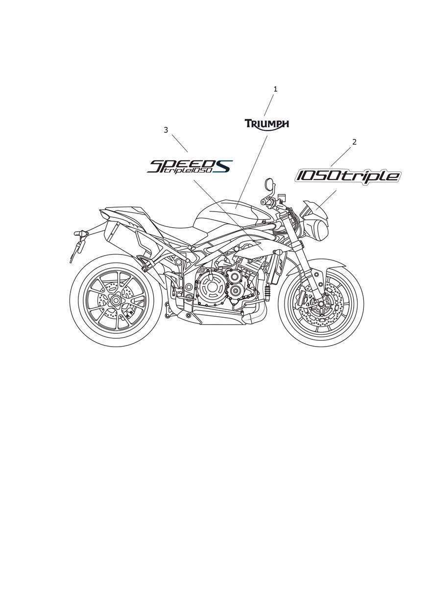 Decals & Badges exploded diagram