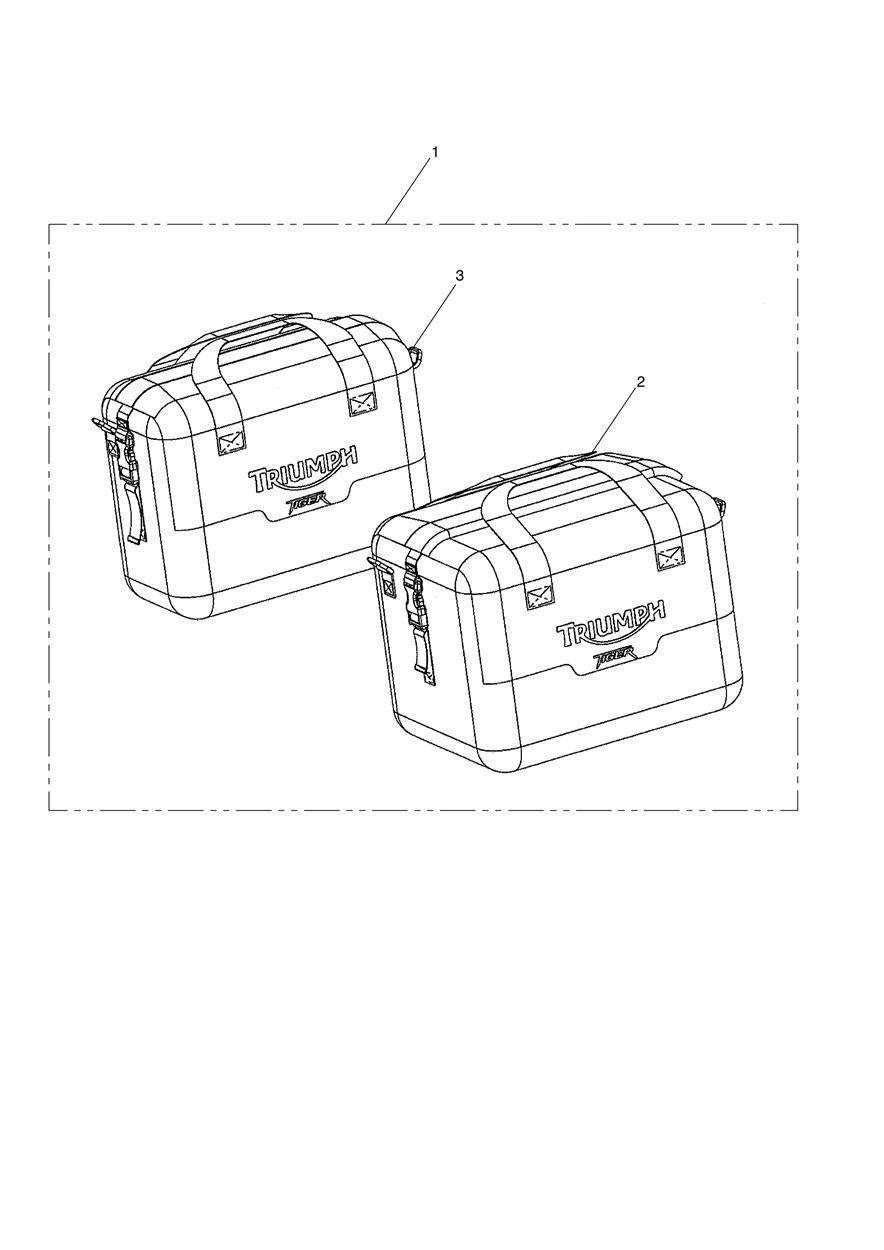 Inner Bag, Pair exploded diagram
