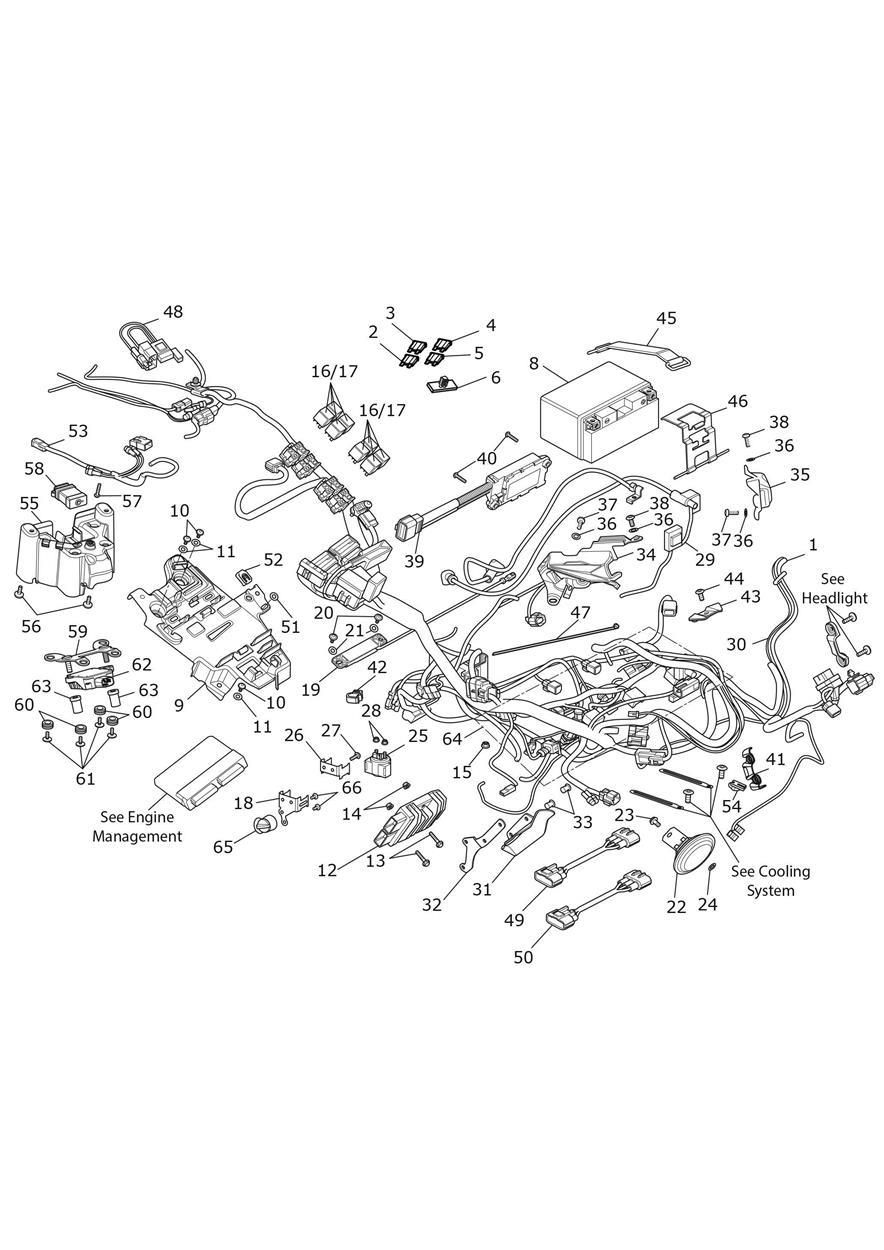 Electrical System exploded diagram