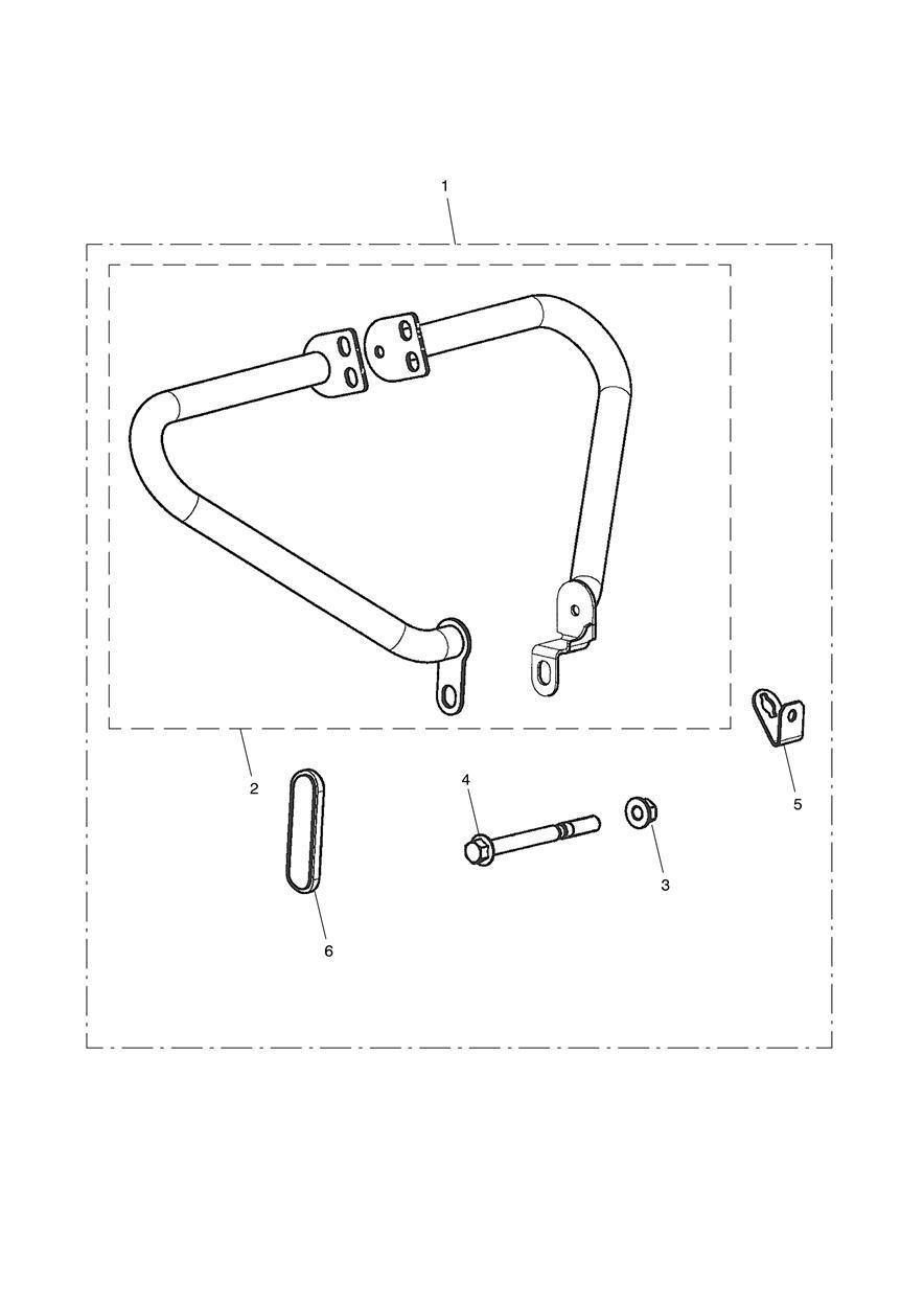 Engine Dresser Bars exploded diagram