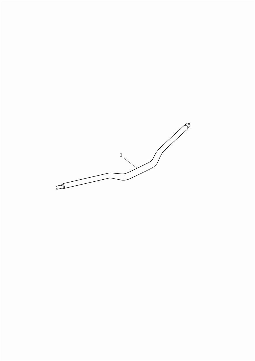 Black Tapered Handlebars exploded diagram