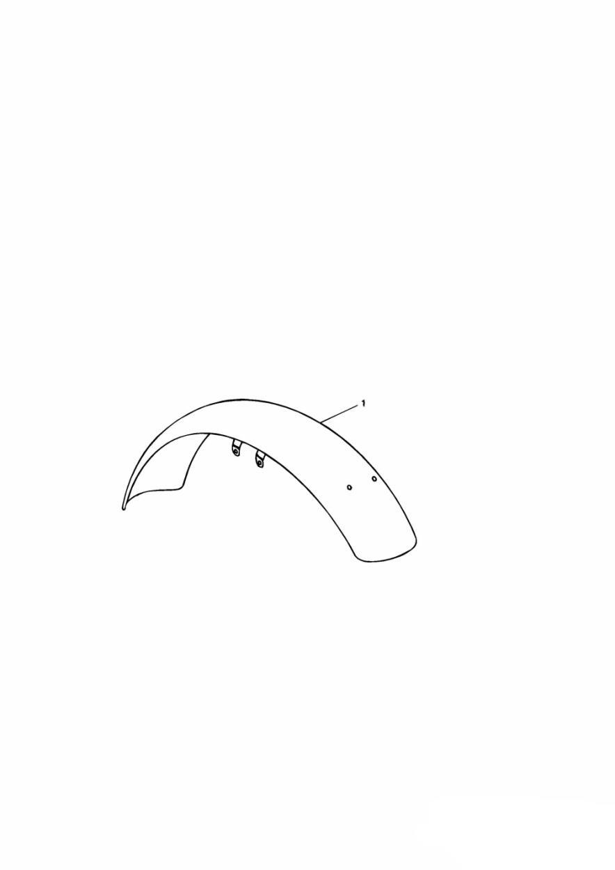 Mudguard, Front exploded diagram