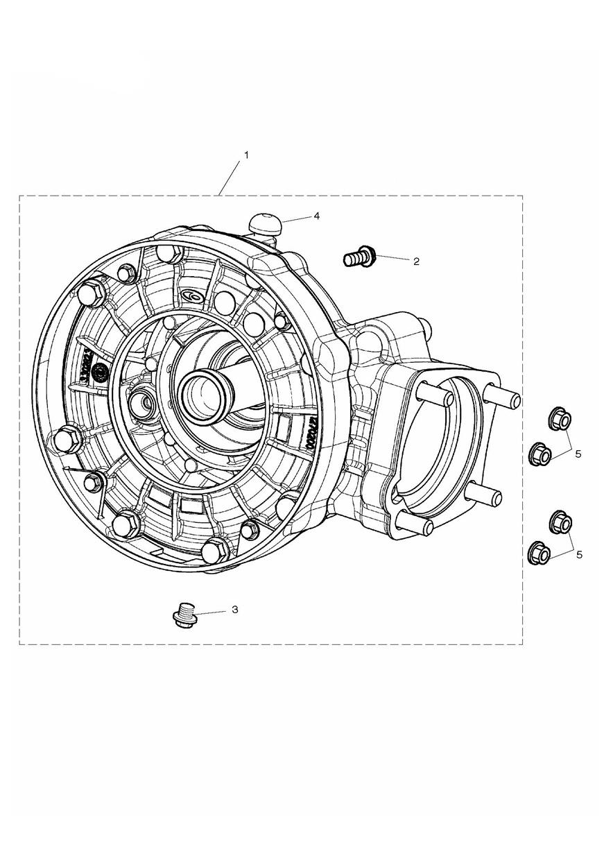 Final Drive Unit exploded diagram