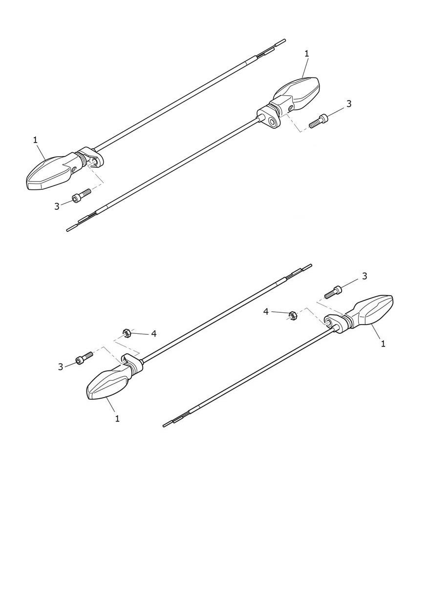 Indicators exploded diagram