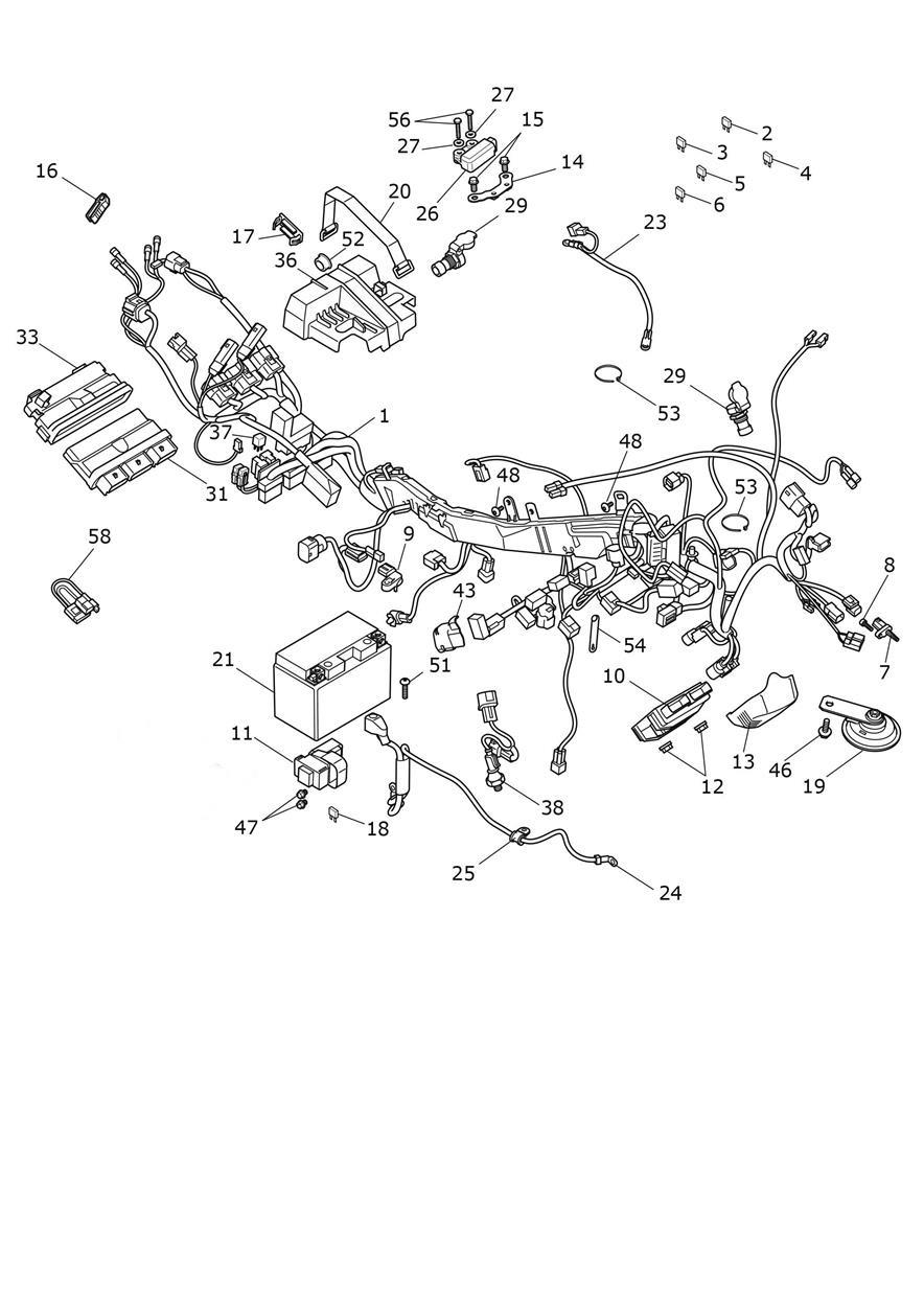 Electrical System exploded diagram