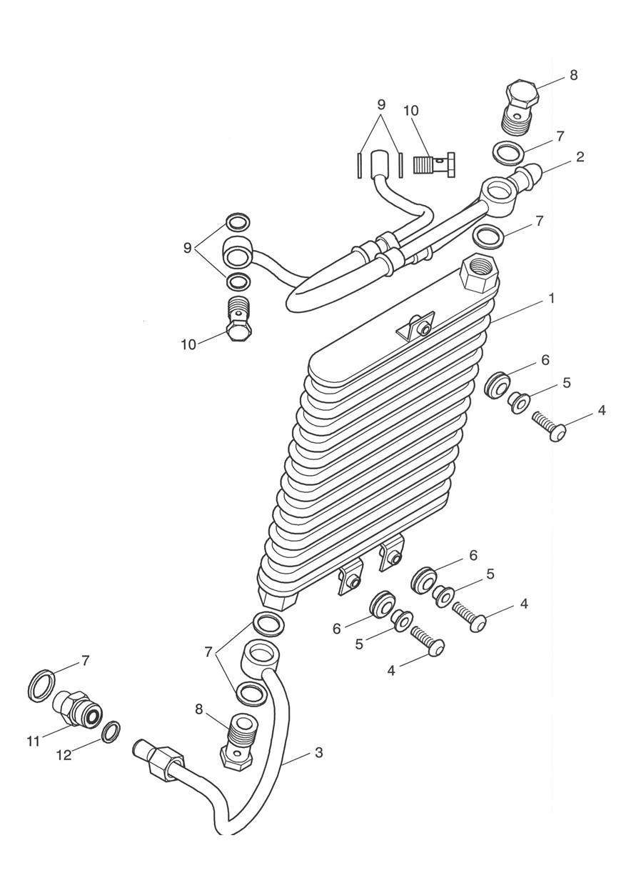 Cooling System exploded diagram