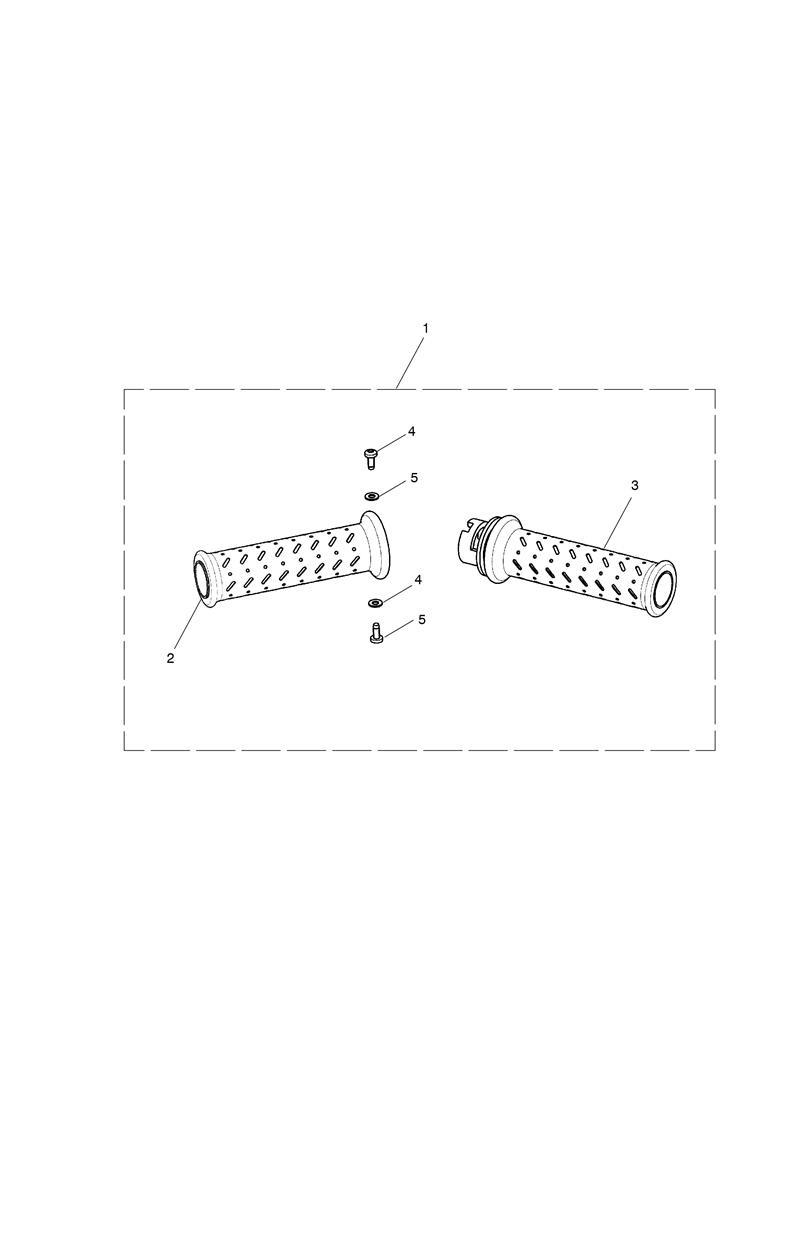 Heated Grip Kit exploded diagram