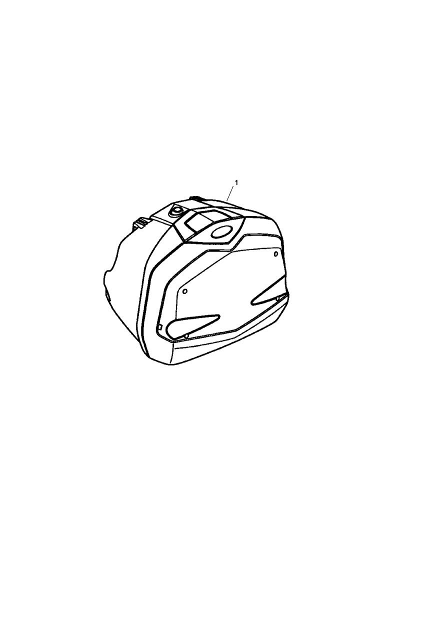 Replacement Pannier Kit exploded diagram