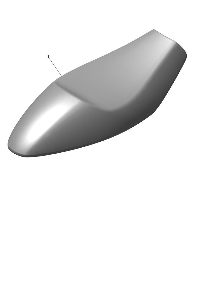 Seat, Cafe Racer exploded diagram