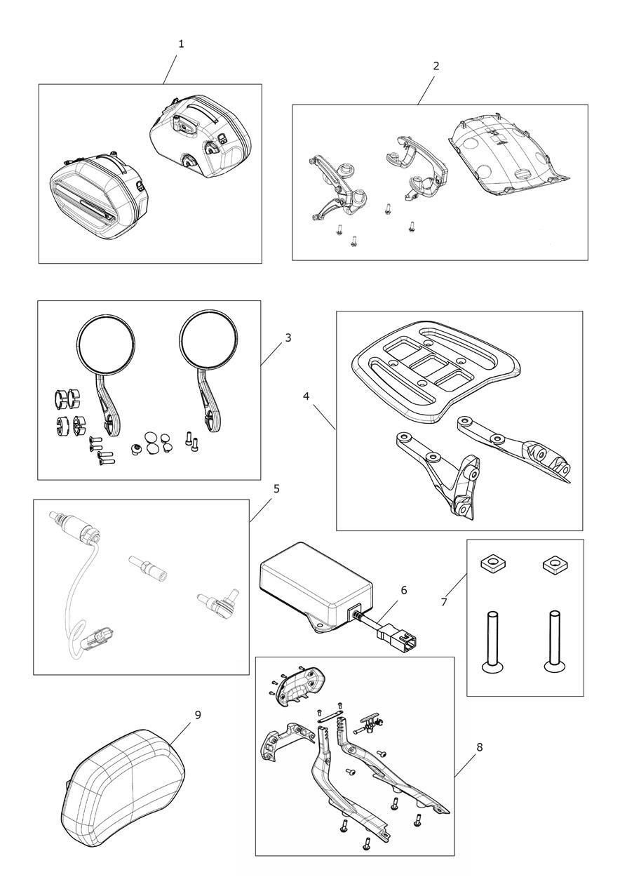 Rocket Highway exploded diagram