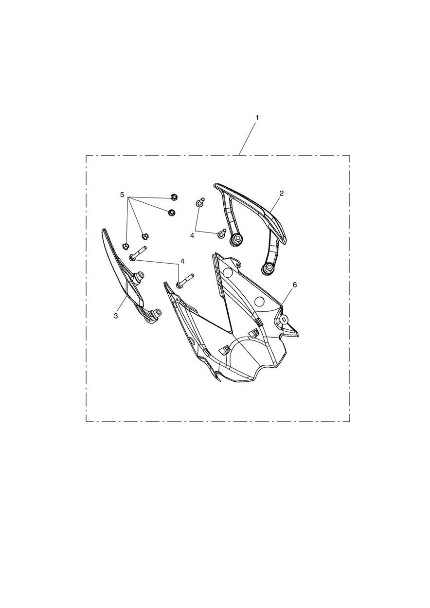 Grab Handles Kit exploded diagram