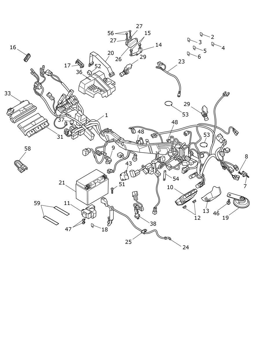 Electrical System exploded diagram