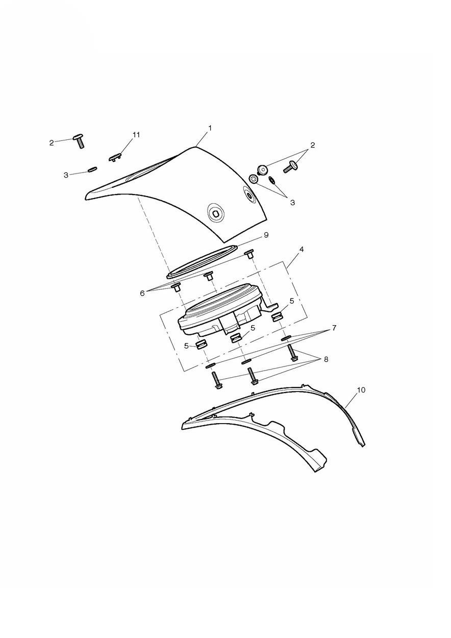 Instruments exploded diagram