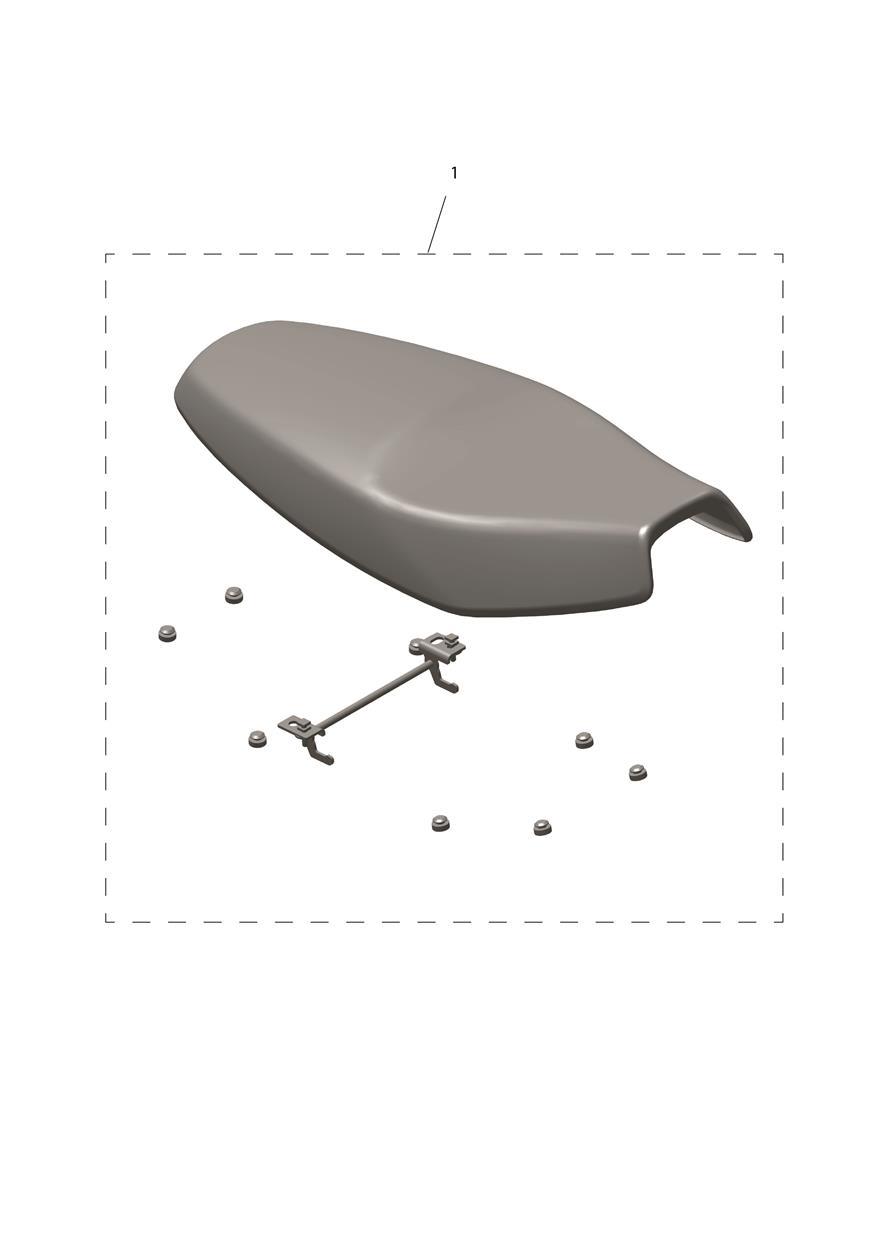 Seat Kit, Low exploded diagram