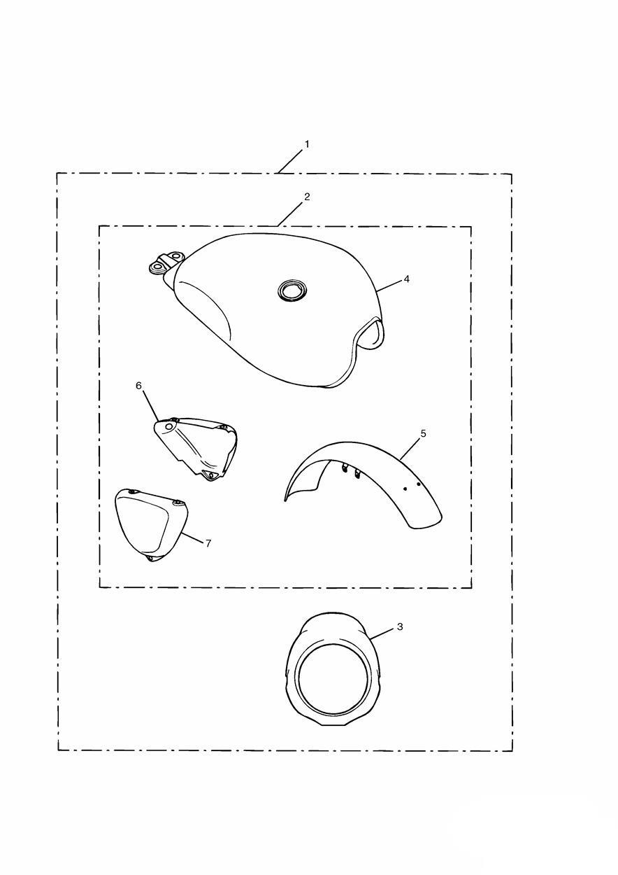 Custom Paint Kit, Colour exploded diagram