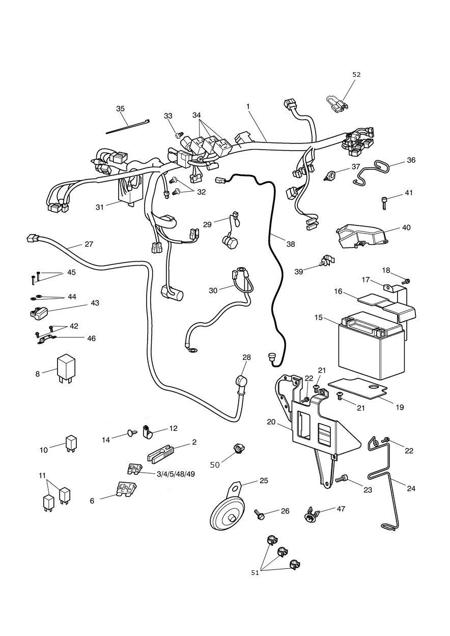 Electrical Equipment exploded diagram