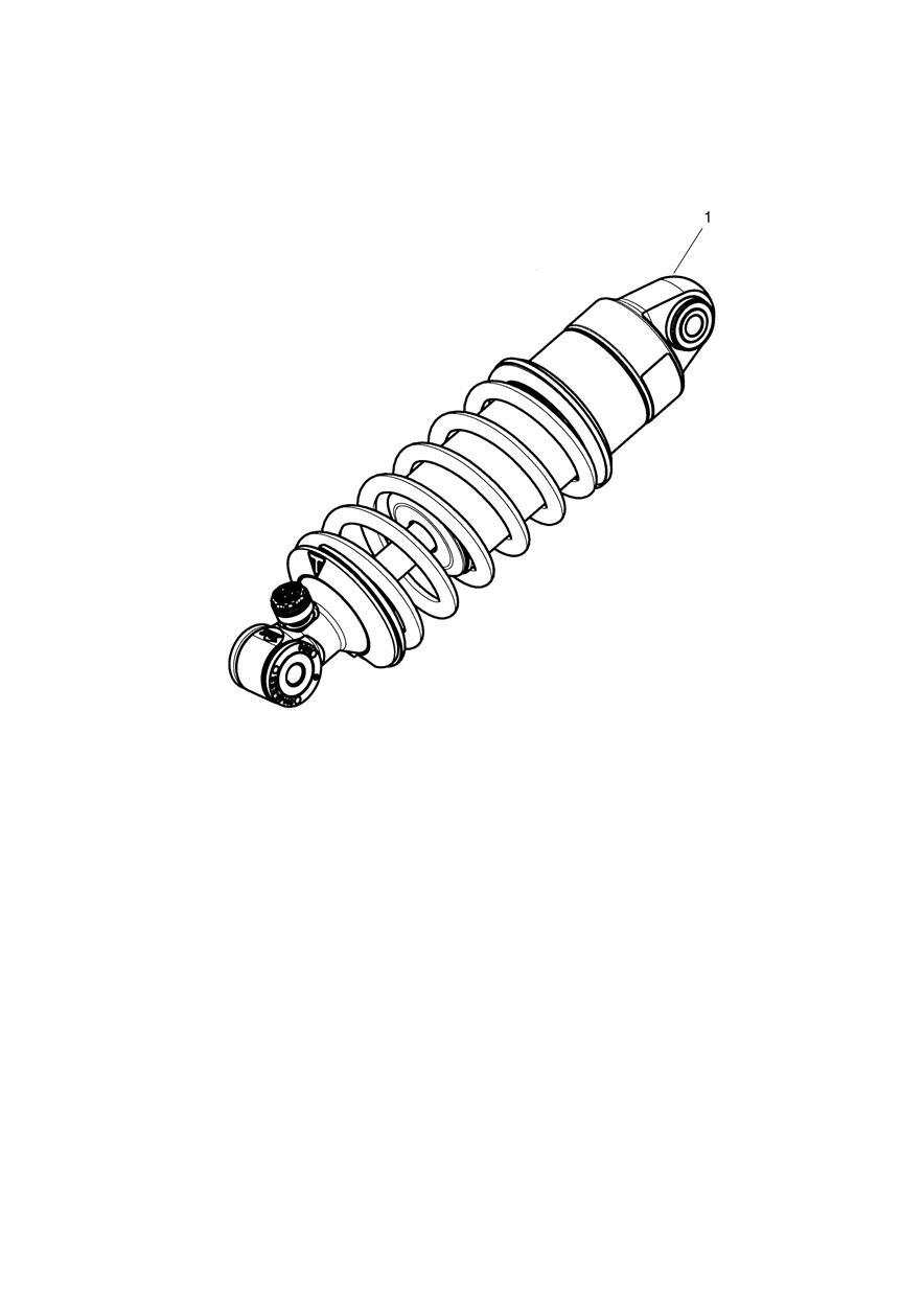 Rear Suspension Unit exploded diagram