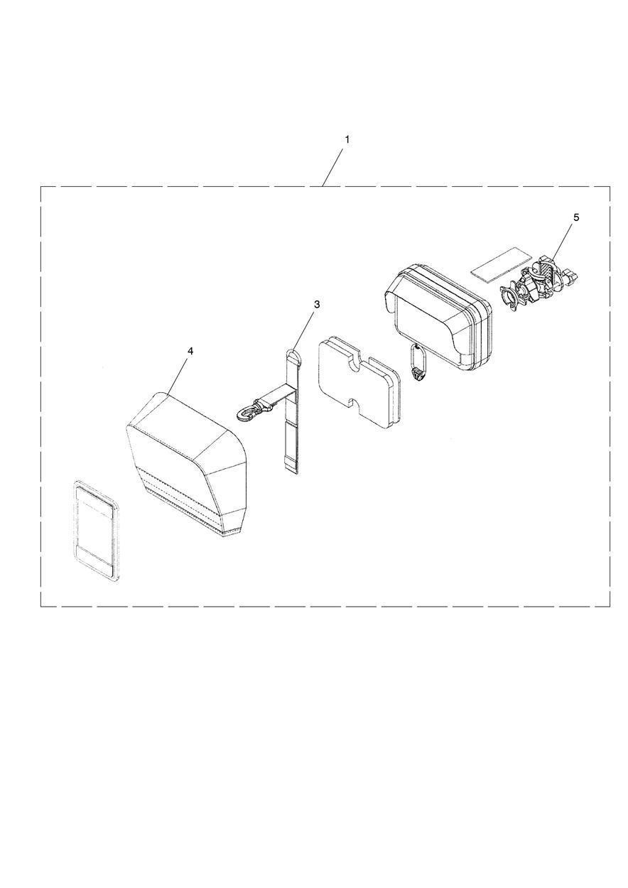 Phone Holder, 140 x 90 exploded diagram