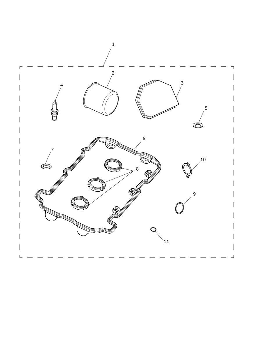 Service Kit exploded diagram