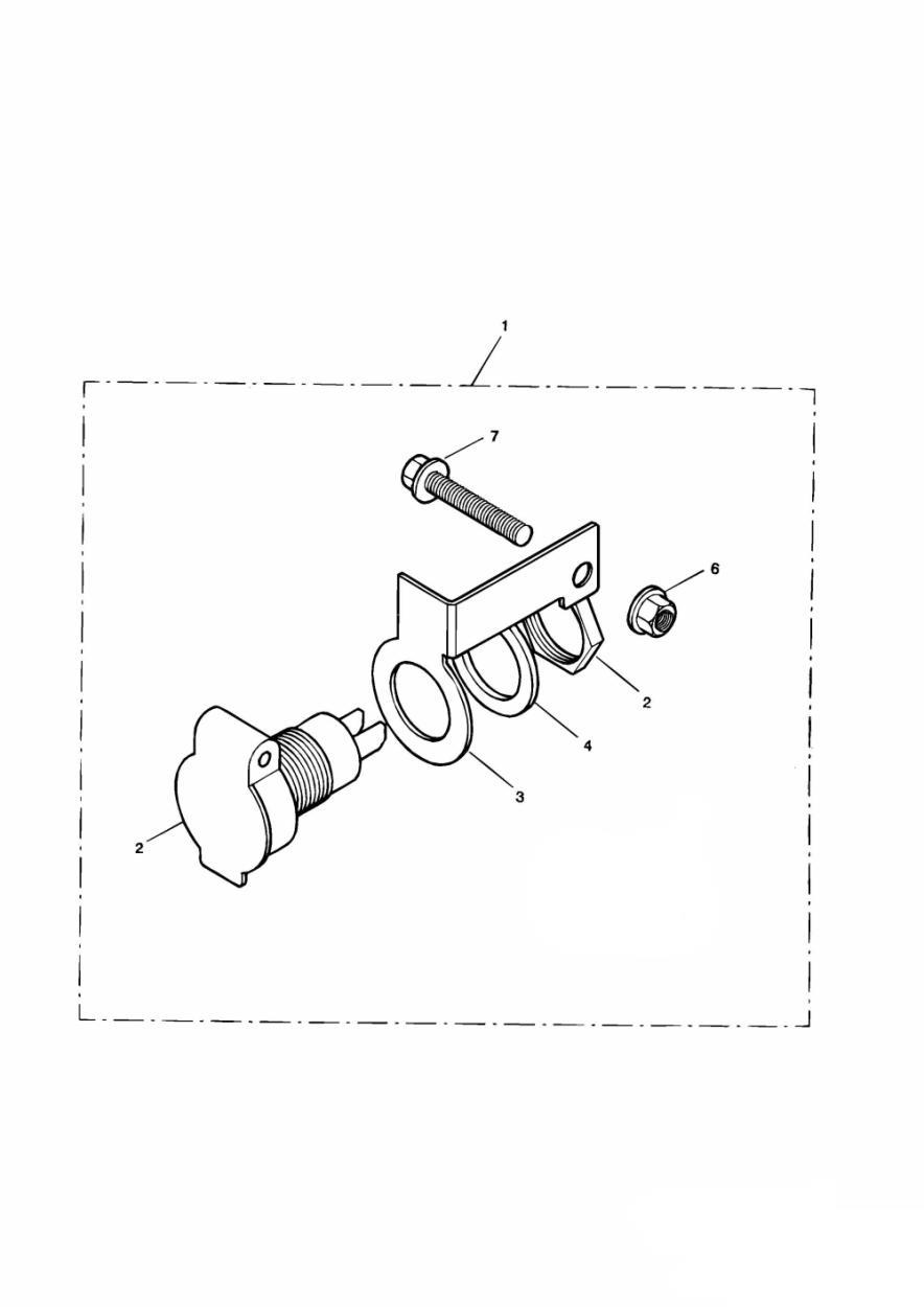 Auxiliary Socket Kit,Type C exploded diagram
