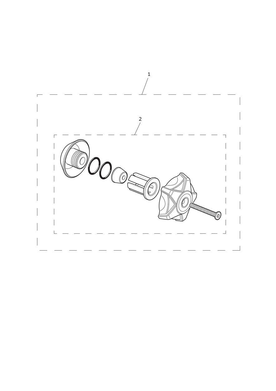 BUNDLE - Finisher, Axle Nut, Black, Bundle - All Mkts Except US, CA, BR & IN exploded diagram