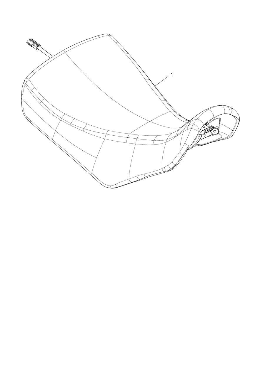 Seat, Rider, Heated exploded diagram