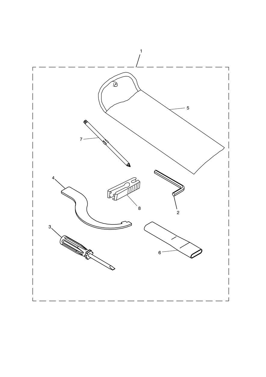 Tool Kit exploded diagram