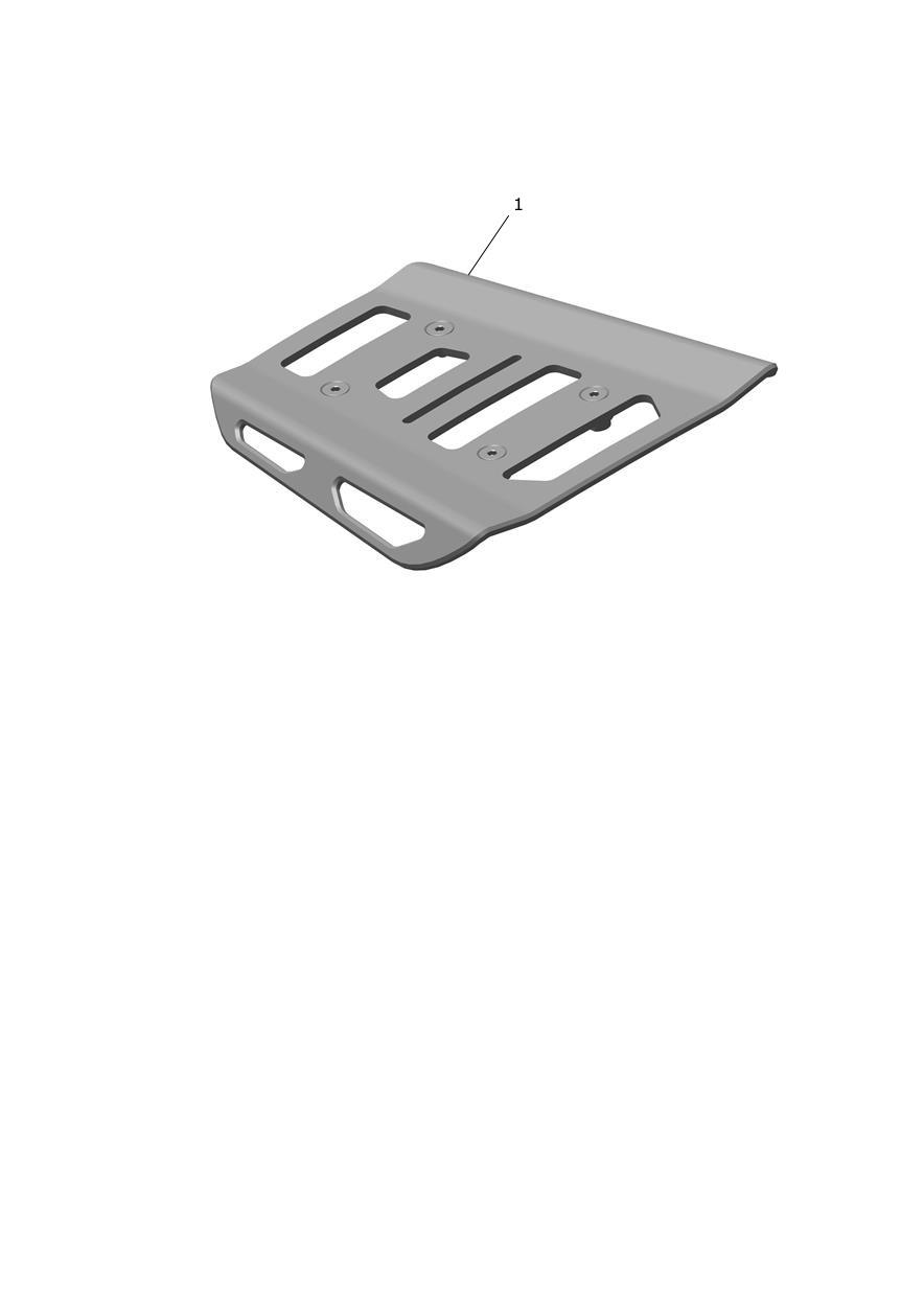 Luggage Rack Kit exploded diagram