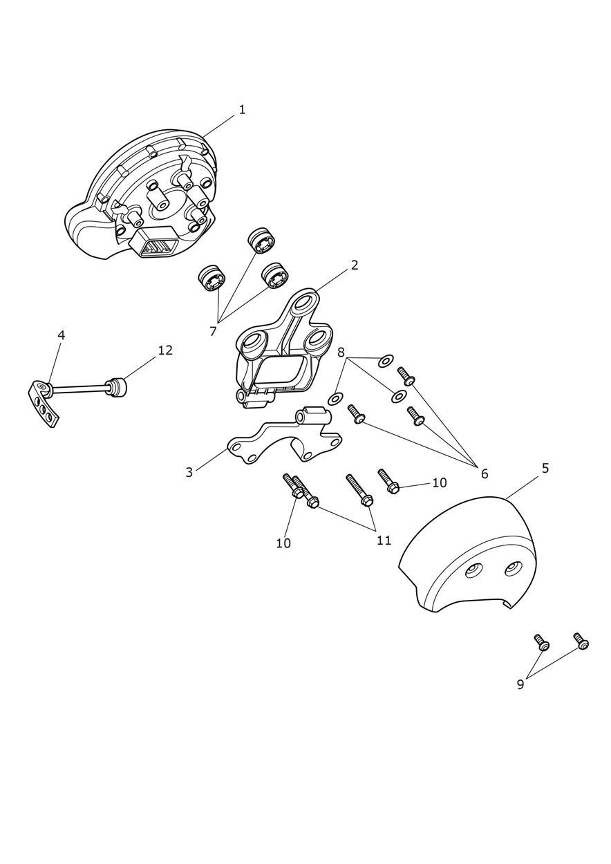 Instruments exploded diagram