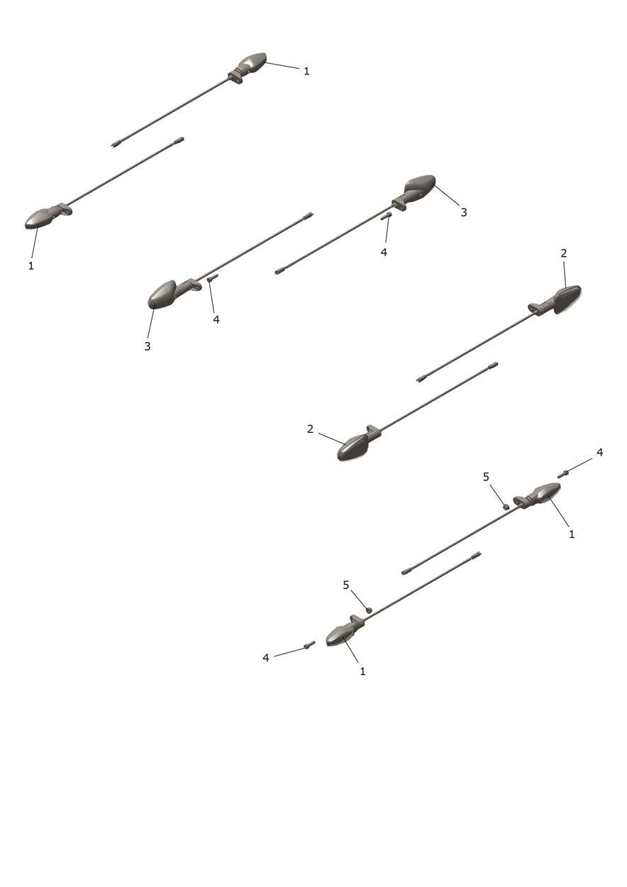 Indicators exploded diagram