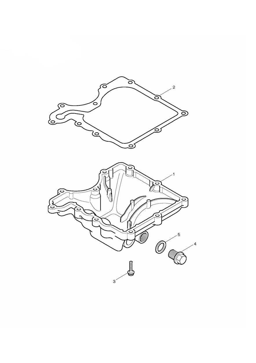 Sump & Fittings exploded diagram