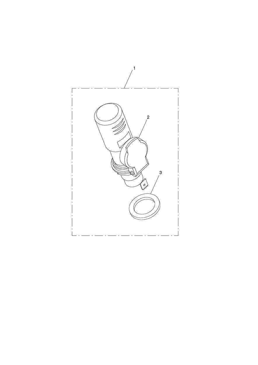 Auxilary Power Socket Kit exploded diagram