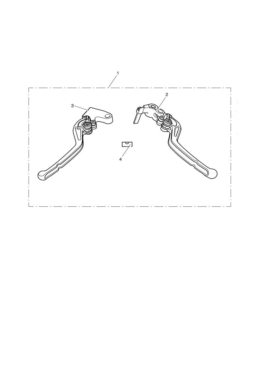Lever Kit, Adj, Std, Long exploded diagram