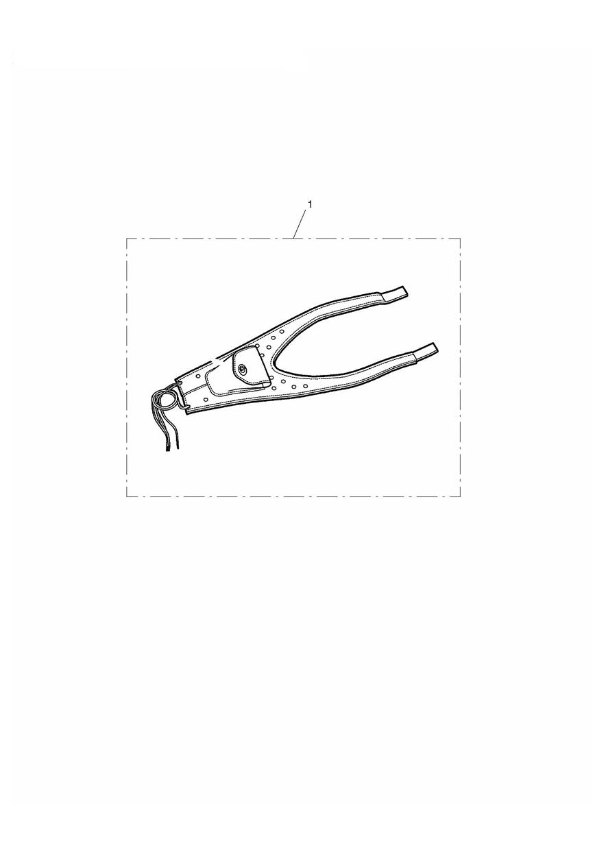 Fuel Tank Leather Panel, Studded exploded diagram