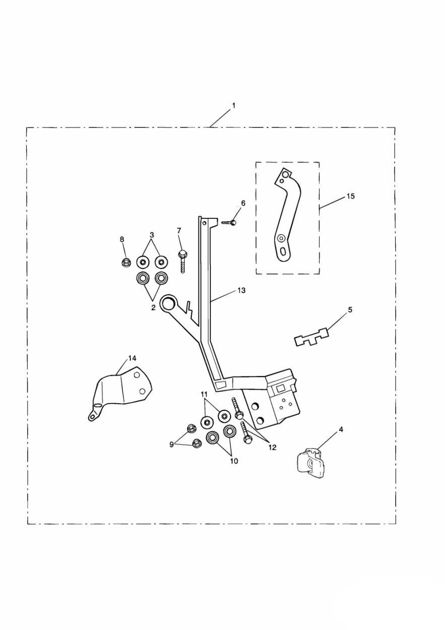 Pannier Rail, LH, Sub Assy exploded diagram