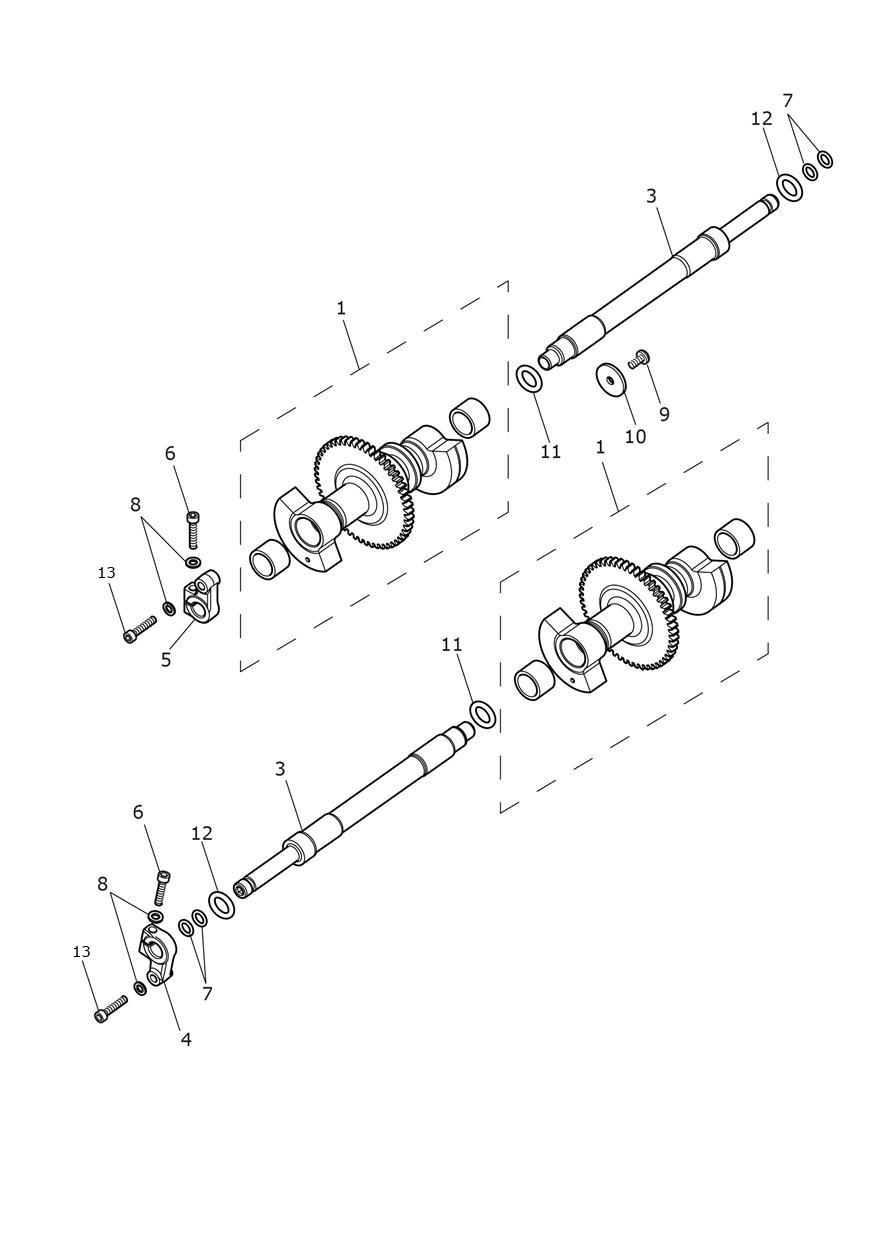 Balancer exploded diagram