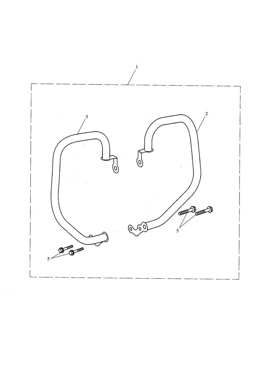 Engine Dresser Bars exploded diagram