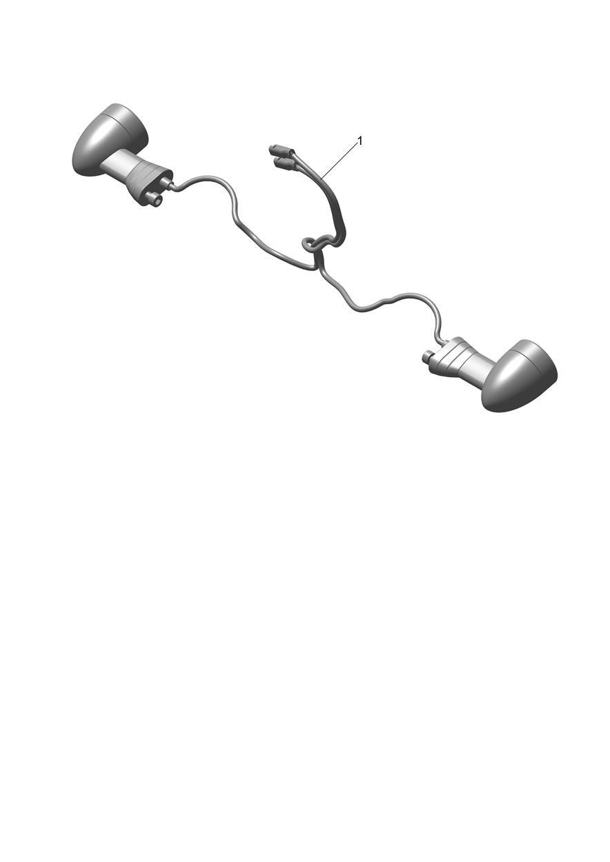 LED Indicator Kit, D40 Short, 315mm exploded diagram