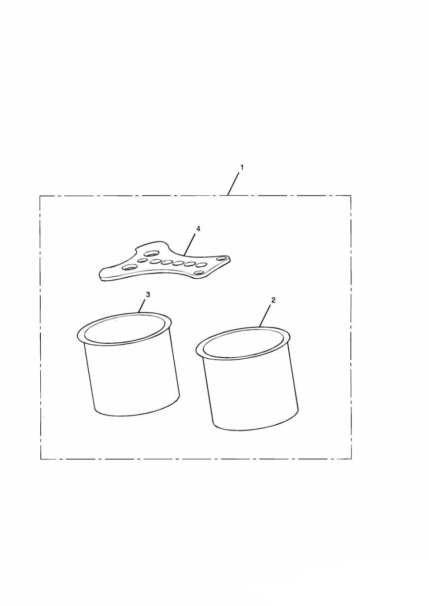 Instrument Cover Kit, Chrome exploded diagram