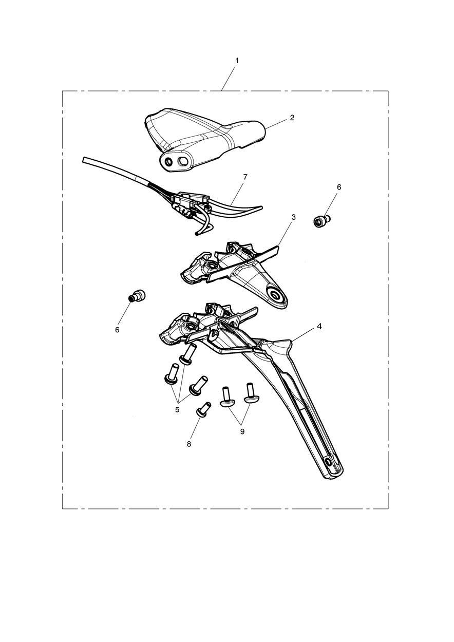 Multifunction Lamp Install Kit exploded diagram
