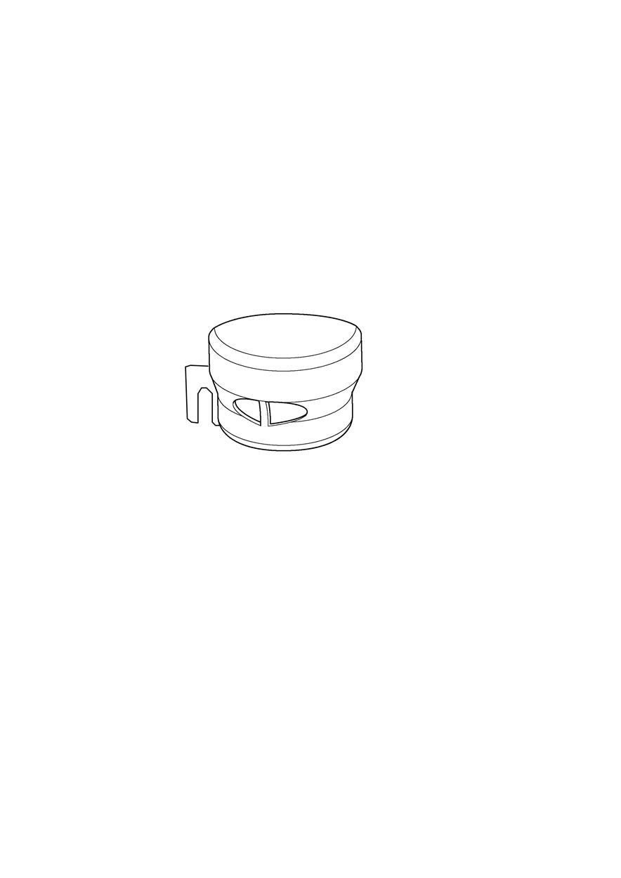 Brake Reservoir Cover, Rear, Chrome exploded diagram