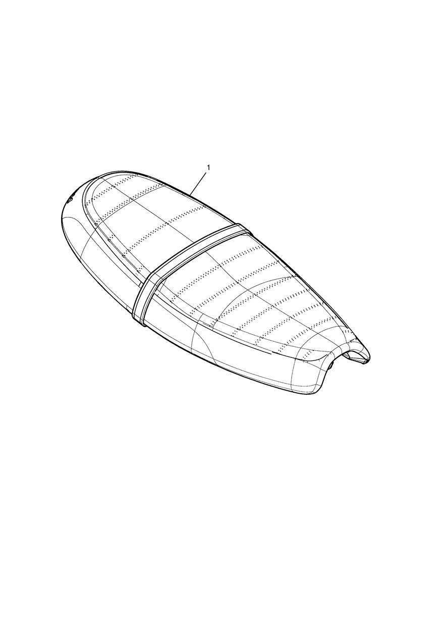 Seat Assy, Comfort, Brown exploded diagram