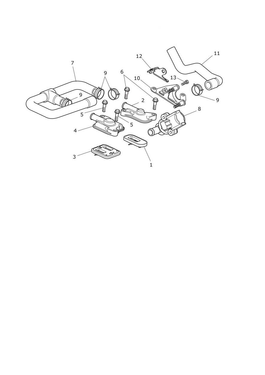 Emissions Control exploded diagram